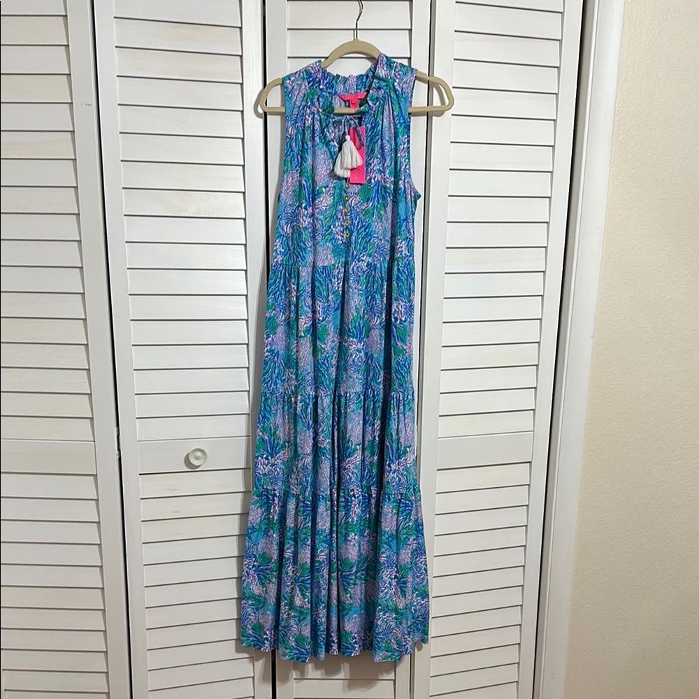 Lilly Pulitzer Malone Maxi Dress NWT